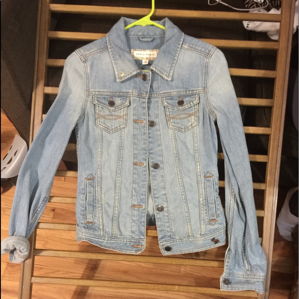 Abercrombie blue jean jacket